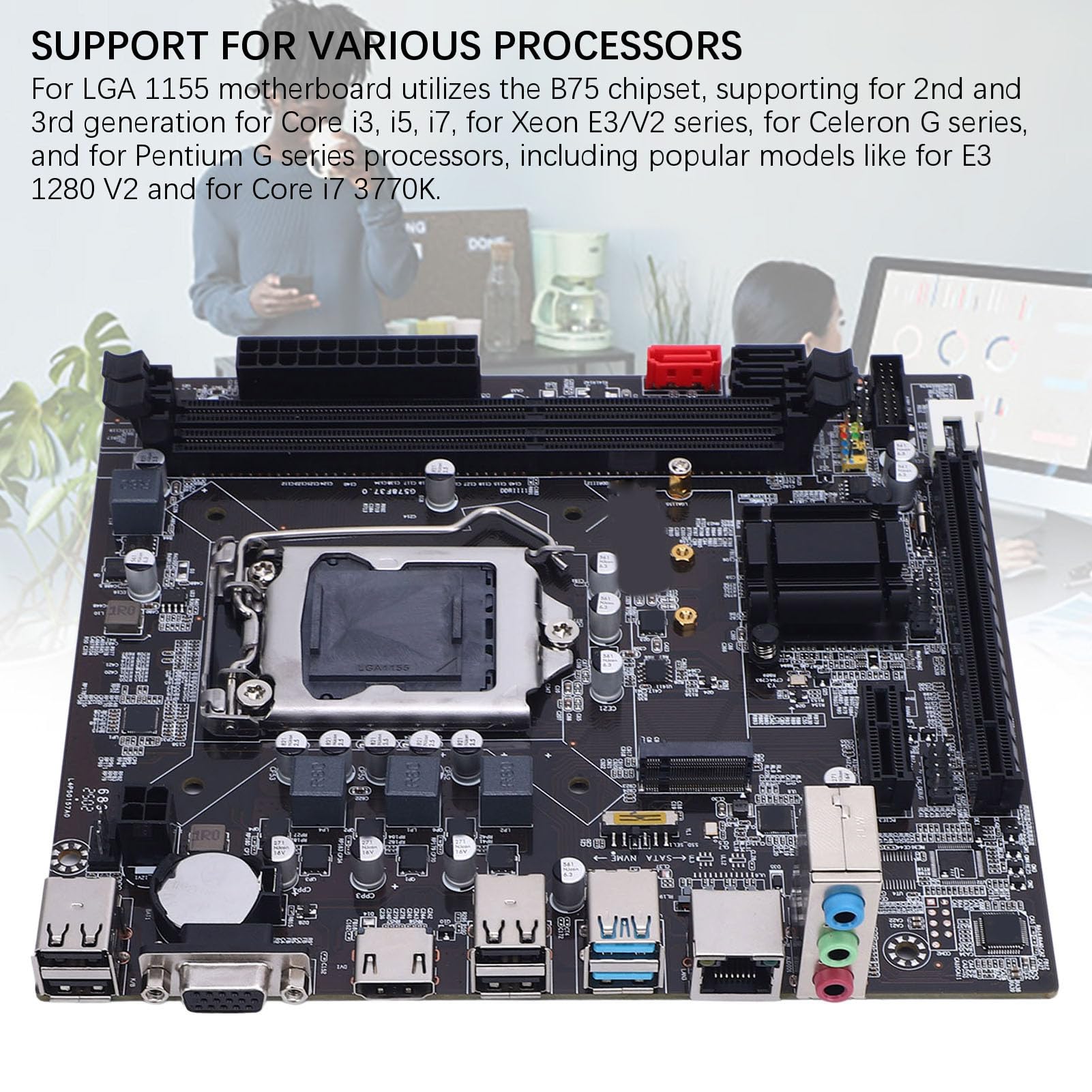 CPU·マザーボード·メモリセット ASUSのマザーボードより、intel LGA 1851対応のB860チップセット